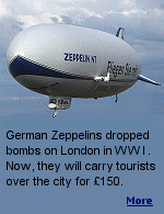 German Zeppelins will carry tourists over London instead of bombs. Sure, that's what they would like us to believe...